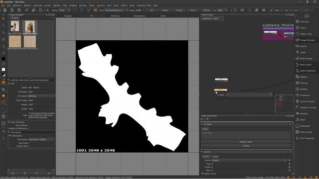 How To Create A Quick UV Edge Mask in Mari | Paint Drops #05 смотреть онлайн