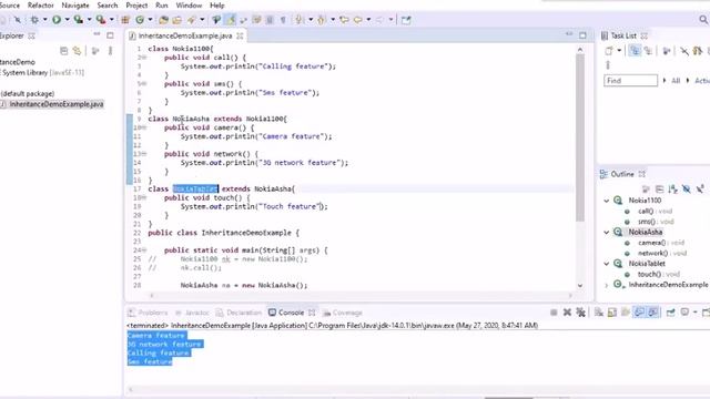 Inheritance in Java - Classes, Super classes and Sub classes | Examples смотреть онлайн