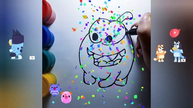 draw am nyama / how to draw аm nyam / drawings / рисуем ам ням / как нарисовать ам ням / ам ням смотреть онлайн