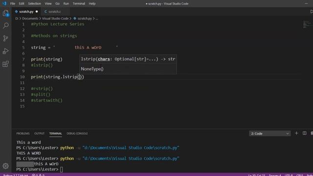 Python Programming for Beginners - 14 Methods on Strings [English/Tagalog] смотреть онлайн