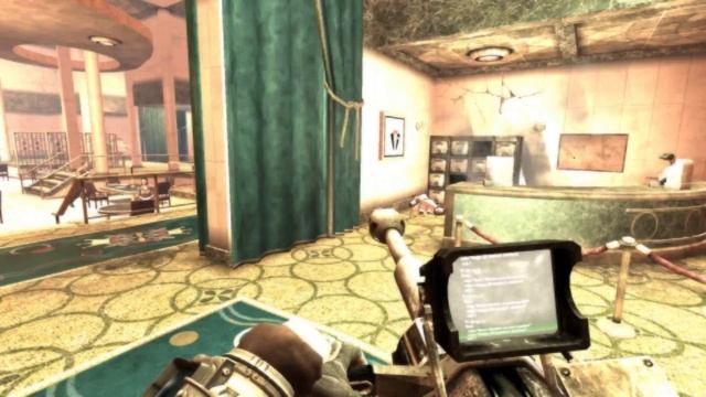 New Vegas - Let's shoot up the Ultra Luxe with a grenade machinegun! смотреть онлайн