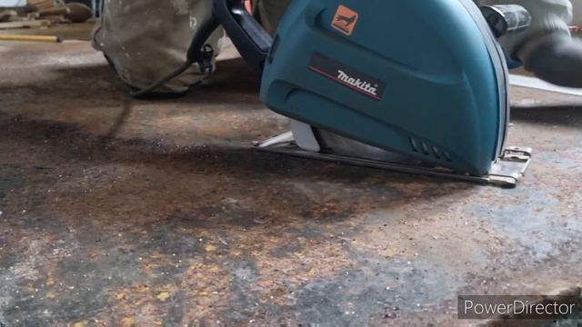 makita 4131 scie metal epaisseur 5mm #makitapowertools #makita смотреть онлайн