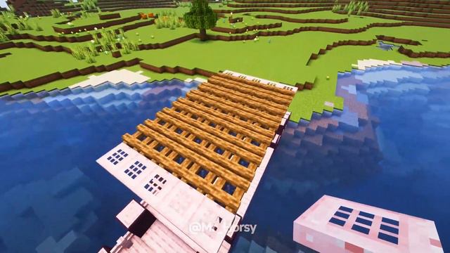 Minecraft : Top 4 Cherry Blossom Starter Builds Tutorial 🌸🏡⚒️ смотреть онлайн
