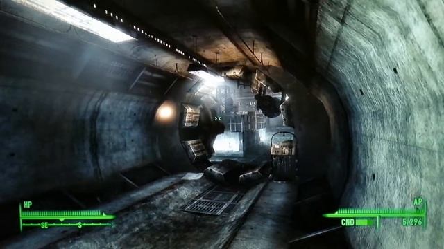 Fallout 3. Убежище 112. Открытие двери. смотреть онлайн