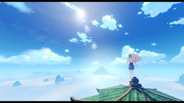 Qingyun Peak Theme - Genshin Impact OST - Time lapse смотреть онлайн