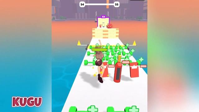 Hover Skirt, Run healthy, Beauty Star, Nail Woman... Top Free Satisfying Mobile Game Walkthrough смотреть онлайн