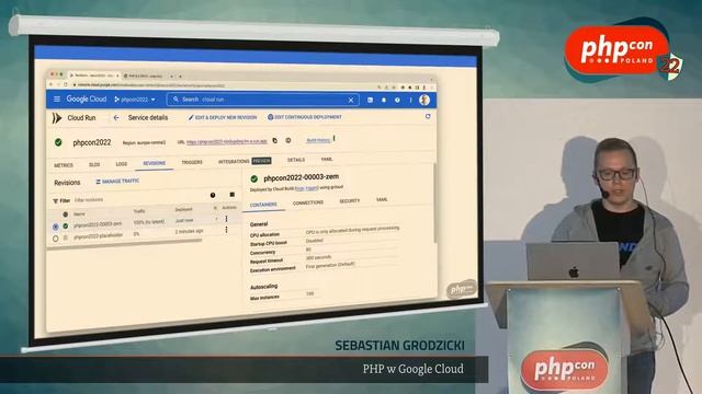 Sebastian Grodzicki: PHP w Google Cloud @PHPCon Poland 2022 смотреть онлайн