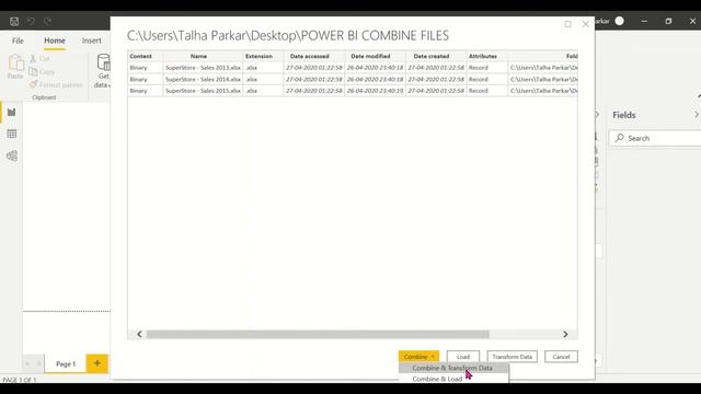Combine Multiple Excel Files Using Power Query смотреть онлайн