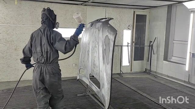 подготовка деталей с последующим нанесением грунтов HB BODY 960/Upol 2025