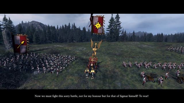 ALL VOLKMAR THE GRIM'S QUEST BATTLE SPEECHES| Total War: WARHAMMER смотреть онлайн