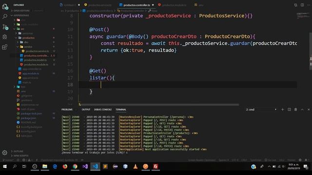 NODEJS API REST NESTJS CRUD mongodb parte3 смотреть онлайн