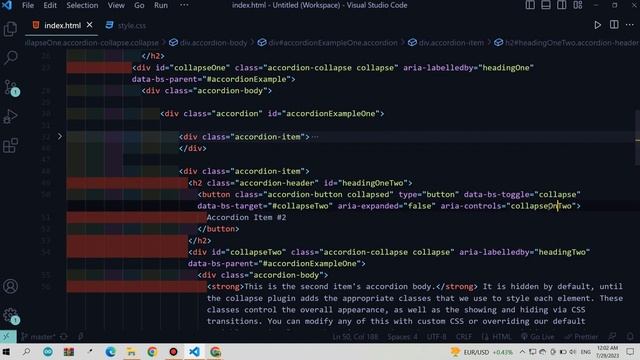 Bootstrap v5 Nested Accordion | Bootstrap tutorial for beginners смотреть онлайн