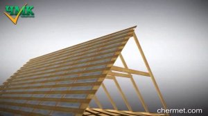 Монтаж кровли из профнастила