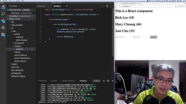 [React 教學] - #12 Redux Reducer and Store смотреть онлайн
