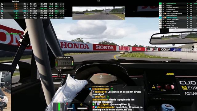 Sabinaaaaaaaaaaaaaa (Assetto Corsa LFM / Sonoma / Clio Cup) || Heikki360ES смотреть онлайн