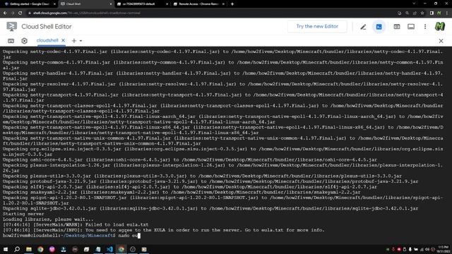 HOST MINECRAFT SERVER ON GOOGLE CLOUD | 8 GB RAM | смотреть онлайн