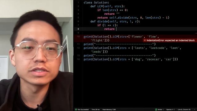 Longest Common Prefix using Divide and Conquer Algorithm смотреть онлайн