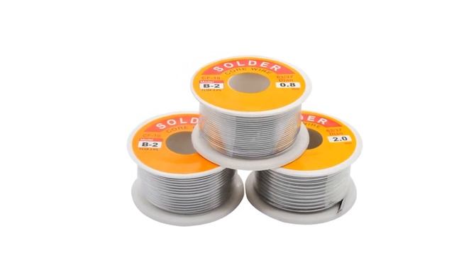 Новый 100g 0,6/0,8/1/1.2 63/37 поток 2.0% 45FT свинцово-оловянные оловянный припой расплава смотреть онлайн