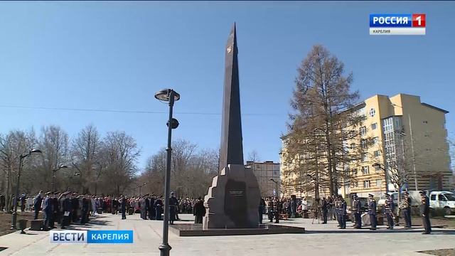 Памятник "Сотрудникам органов безопасности - защитникам Отечества" открылся в Петрозаводске смотреть онлайн