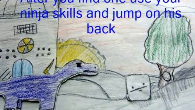 Smart Bill's guide to catch a purple dinosaur! смотреть онлайн