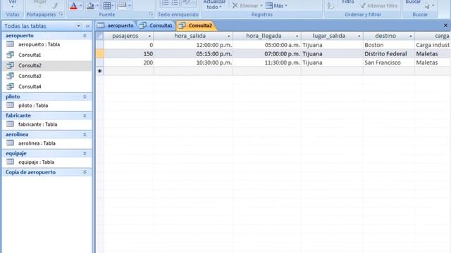 Ejemplos de consulta SQL en Access смотреть онлайн