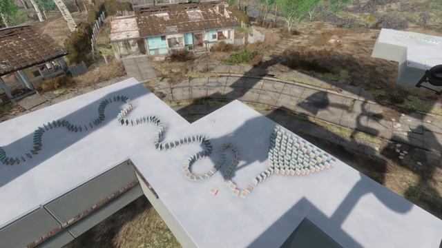 BEST CONTRAPTION YET? - Fallout 4 Epic Domino Track Contraption смотреть онлайн