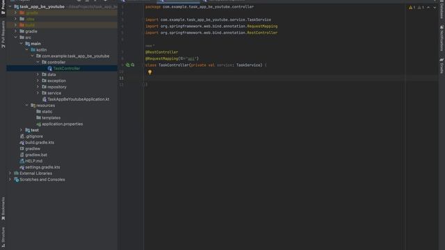 Kotlin Spring Boot Tutorial - Part 10 | Finish service logic & start with Controller смотреть онлайн