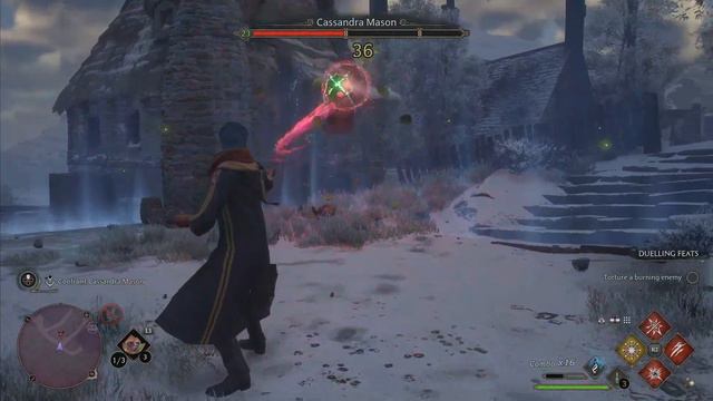 Cassandra Mason HOGWARTS LEGACY Cassandra Manson Boss Fight 4K | PS5 Hogwarts Legacy Cassandra Maso