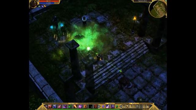 Titan Quest - Easy way to beat Kallixenia.wmv смотреть онлайн
