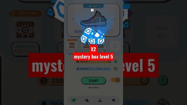 STEPN MYSTERY BOX LEVEL 6 +100% PROFIT X2 сундук смотреть онлайн