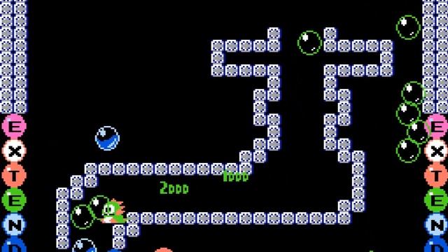 прохождение Bubble Bobble (nes) смотреть онлайн