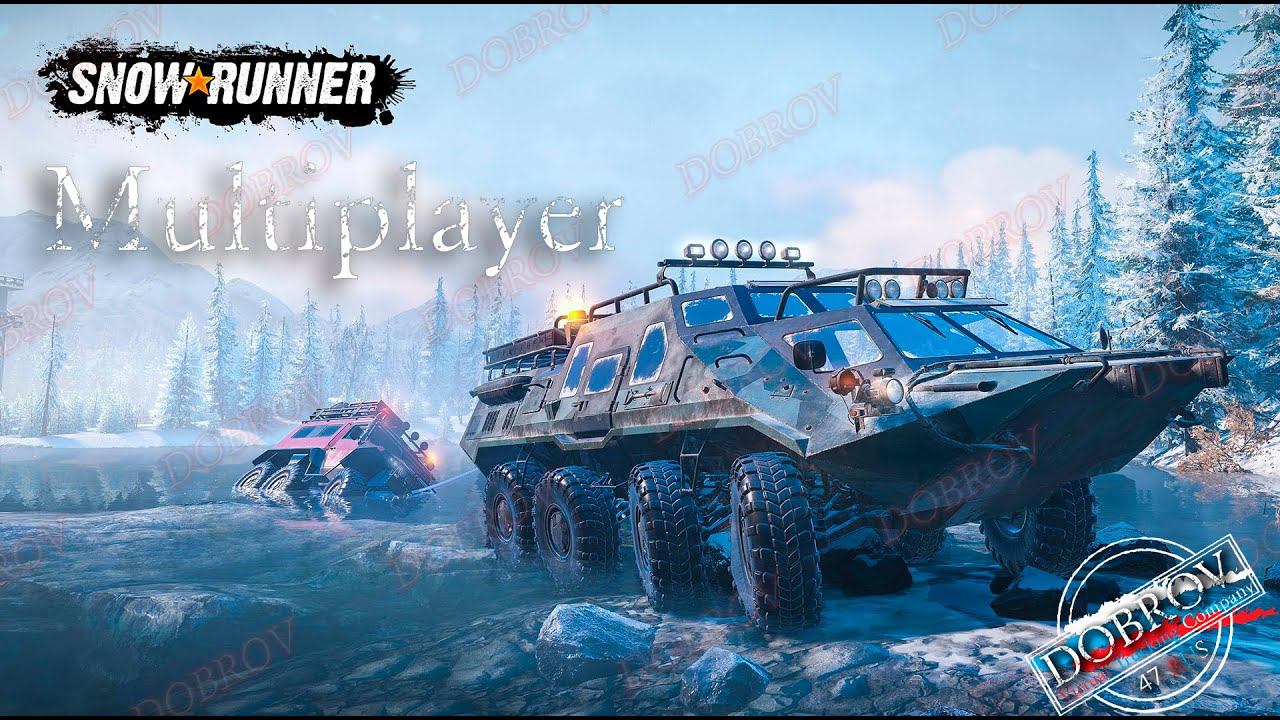 Пробуем SnowRunner Multiplayer