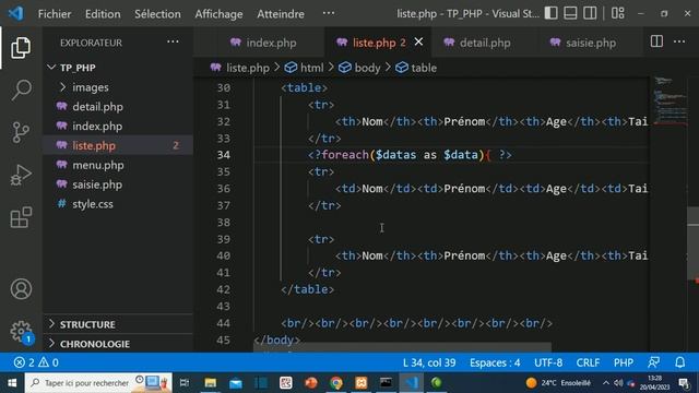 Première application PHP ($_GET, $_POST et $_SESSION) смотреть онлайн