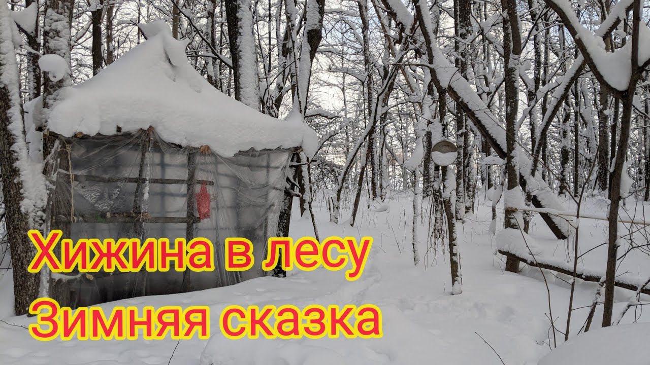 Хижина в лесу. Зимняя сказка смотреть онлайн