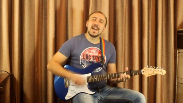 Амега - Лететь, кавер на гитаре смотреть онлайн