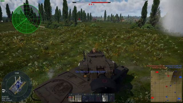 [War Thunder] Gepard Stuck on Frontline Battle смотреть онлайн