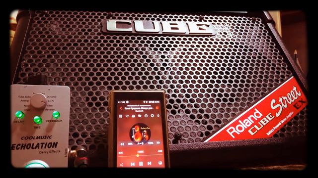 Педаль эффектов CoolMusic Echolation Delay Effects - Демонстрация на гитарном соло.