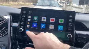 Toyota Camry V70 Рестайл. Ютуб и Яндекс навигатор на штатном мониторе.