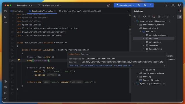 Отношения hasOneThrough и hasManyThrough. Гайд по отношениям в Laravel смотреть онлайн