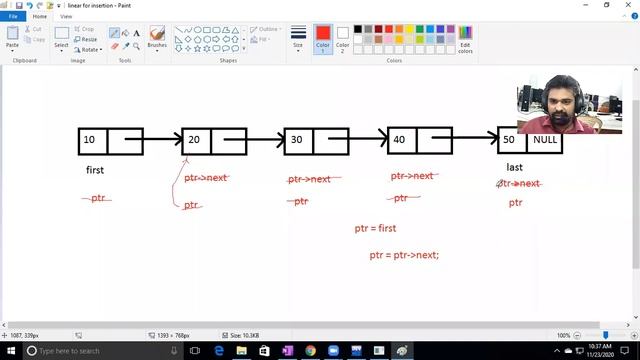 session 11 Inserting node in linear linked list смотреть онлайн