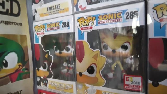 Sonic The Hedgehog Funko Pop Vinyl Figures #funko #funkopop