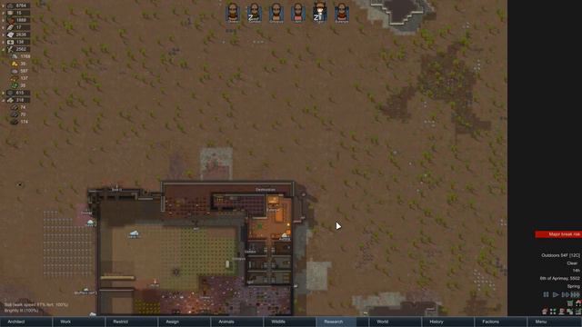 Rimworld: Tribal Terror! - Part 17: Nice Try, Slacker [Cassandra Extreme Beta 18] смотреть онлайн