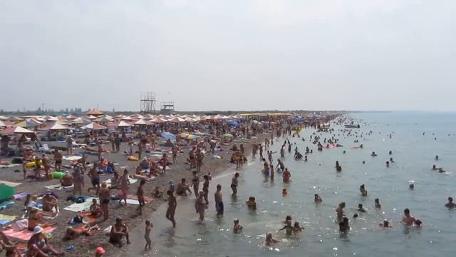 Лучший пляж Крыма - Новофедоровка, Сакский район смотреть онлайн