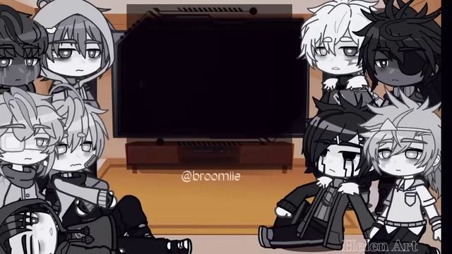 Depressive Ink React To Original 1/?|Undertale AU|