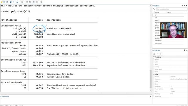 Confirmatory factor analysis using Stata (2023) смотреть онлайн