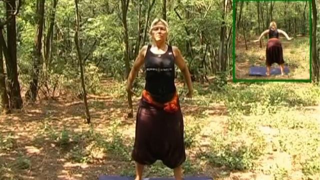 Гимнастика славянских чаровниц Квитка, 6 упр Прави, реконструкция и исполнение О.Сергунова смотреть онлайн