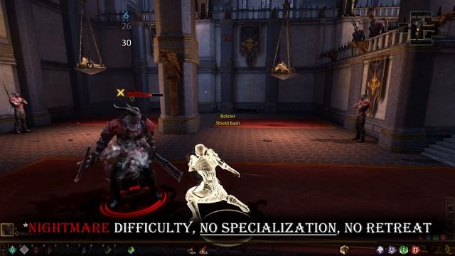 Arishok vs Weapon and Shield Warrior - Dragon Age 2 смотреть онлайн