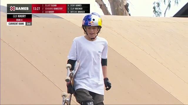 Gui Khury - Skateboard MegaPark Run | X Games 2022 смотреть онлайн