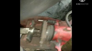 Замена тормозных дисков и тормозных колодок Nissan Primera P12 1.9dci