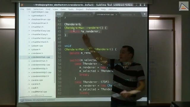 C++: Múltiples renderers. Análisis de código [V2][2017/18][Sesión 2.2] смотреть онлайн